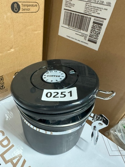 Camping Coffee Canister