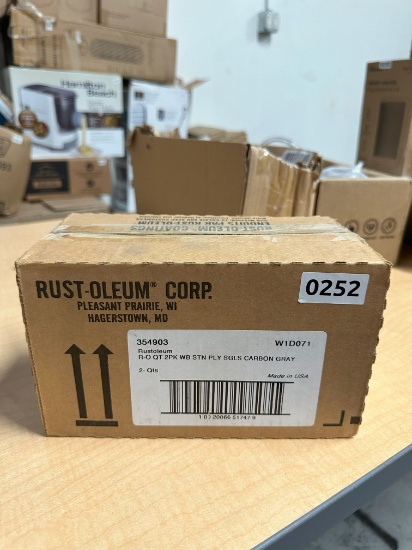 (2) 1 Gallon Rustoleum Stain