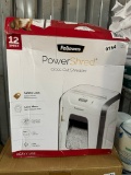 Fellows Shred Cross Cut Paper Shredder 12 Sheet