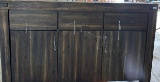 84 In Modern Tv Console/ Front Entry Table/ Storage - New