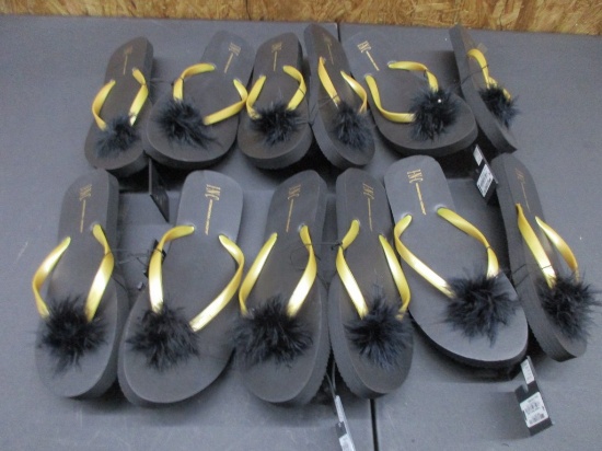 (25) Summer INC Flip Flops Sizes 6/7 & 8/9 Brand New with Tags Box 10