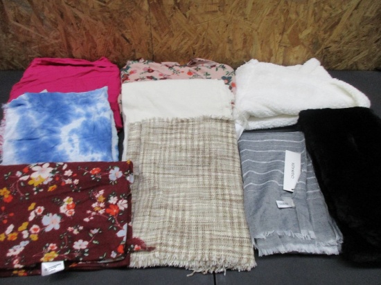 Mixed Brands & Styles Winter Scarves New with tags Box 102