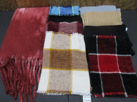 Mixed Brands & Styles Winter Scarves New with tags Box 104