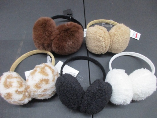 Mixed Brands & Styles / Colors Earmuffs New with tags Box 113