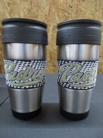 (15) San Diego Padres Stainless Steel Tumblers MLB Licensed NEW Box 139