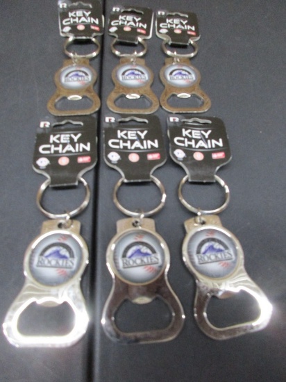 Colorado Rockies Bottle Opener Keychains MLB Licensed Box 140