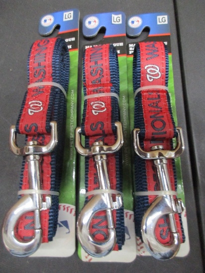 Washington Nationals Sz Large Pet Leash NWT MLB Licensed Box 141