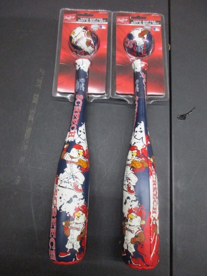 Washington Nationals Softee Mini Bat & Ball Set MLB Licensed Box158