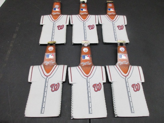 Washington Nationals Bottle Jersey Coozies Brand New Box 163