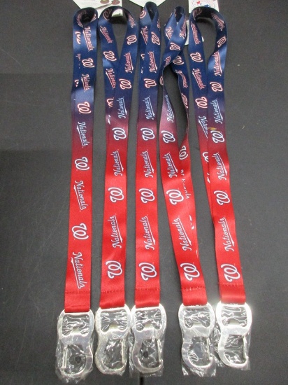 Washington Nationals Keychain Lanyard / Bottle Opener NWT Box 169