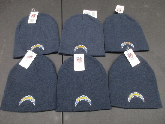 Los Angeles Chargers winter hats team logo NWT Box 176