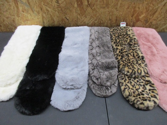 Super Soft Pull Through Winter Scarves Brand New with tags Box 4
