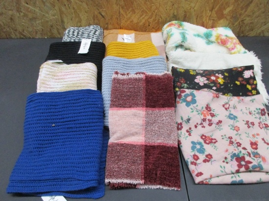 Mixed Brands & Styles Winter Scarves New with tags Box 73