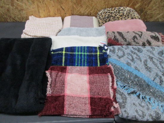 Mixed Brands & Styles Winter Scarves New with tags Box 76