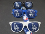 LA Dodgers Sunglasses White Black Blue Frames MLB Licensed Box 121
