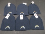 Los Angeles Chargers winter hats team logo NWT Box 176