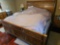 Complete Bedroom Suite - Includes King Size Bed with Mattress, (2) Nightstands, Dresser with Mirror,