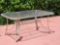 Outdoor Table with Matching Side Table