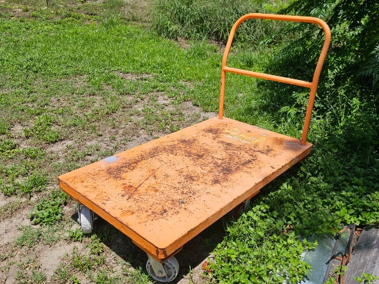 Rolling Metal Platform Truck
