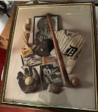 Framed Baseball Art