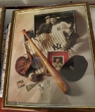 Framed Baseball Art