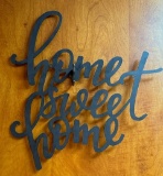 Home Sweet Home Metal Sign