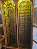 (67) Bottle Metal Wine Rack