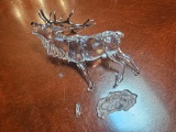 Swarovski Crystal Elk Sculpture (broken)