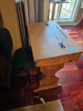 Student's Desk with Rolling Office Chair