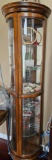 Illuminated Curio Cabinet
