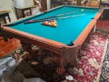 World of Leisure Winner's Choice 9' Pool Table with Balls, ProSpeed Leather Cover and Accessories (p