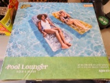 Two Pack Pool Loungers - New, In Box