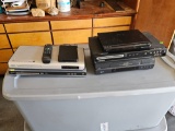 VCR and DVD Player Lot