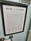 Restroom Wall Decor