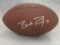 Brock Purdy of the San Francisco 49ers signed autographed full size brown football PAAS COA 055