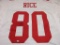 Jerry Rice of the San Francisco 49ers signed autographed football jersey PAAS COA 919
