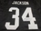 Bo Jackson of the Oakland Raiders signed autographed football jersey PAAS COA 923