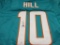 Tyreek Hill of the Miami Dolphins signed autographed football jersey PAAS COA 025