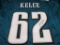 Jason Kelce of the Philadelphia Eagles signed autographed football jersey PAAS COA 210