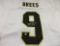 Drew Brees of the New Orleans Saints signed autographed football jersey PAAS COA 236
