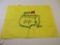 Phil Mickelson signed autographed 2010 Masters pin flag PAAS COA 870