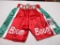 Ray BOOM BOOM Mancini signed autographed boxing trunks JSA COA 132