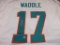 Jaylen Waddle of the Miami Dolphins signed autographed football jersey PAAS COA 051