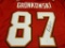 Rob Gronkowski of the Tampa Bay Buccaneers signed autographed football jersey PAAS COA 764