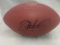 Jalen Hurts of the Philadelphia Eagles signed autographed full size brown football PAAS COA 077