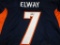 John Elway of the Denver Broncos signed autographed football jersey PAAS COA 870