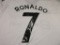 Cristiano Ronaldo of Manchester United signed autographed soccer jersey PAAS COA 639