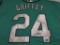 Ken Griffey Jr of the Seattle Mariners signed autographed baseball jersey TAA COA 033