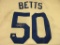 Mookie Betts of the LA Dodgers signed autographed baseball jersey PAAS COA 980