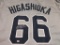 Kyle Higashioka of the New York Yankees signed autographed baseball jersey PAAS COA 451